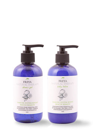 Immune System Boost Shower Gel and Body Lotion gift set