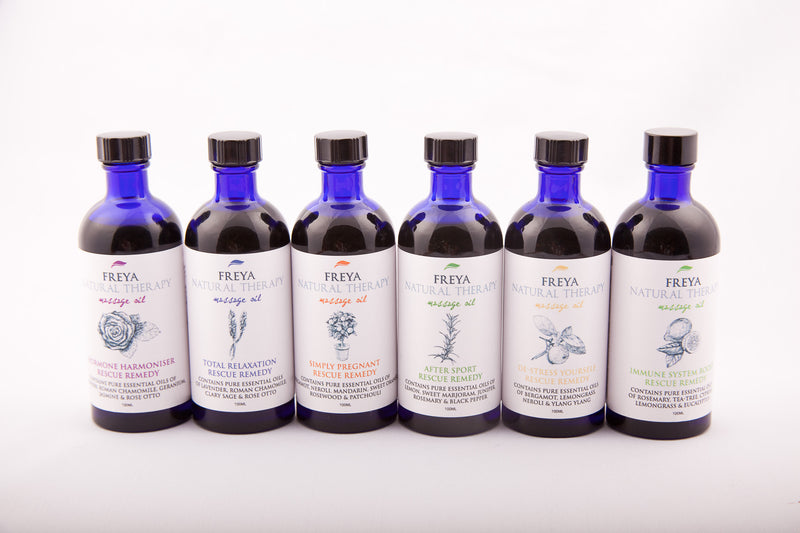 Freya Natural Therapy Massage Oils