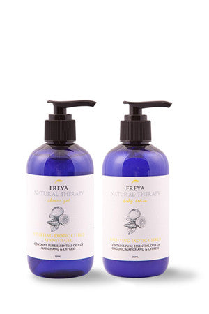 Exotic Citrus Shower Gel and Body Lotion Gift Set