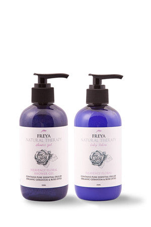 Heavenly Floral Shower Gel and Body Lotion Gift Set