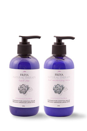 Heavenly Floral Liquid Soap and Hand Moisturising Lotion Gift Set