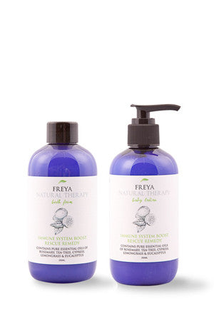 Immune System Boost Bath Foam and Body Lotion Gift Set