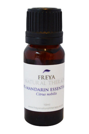 Mandarin essential oil from Freya Natural Therapy