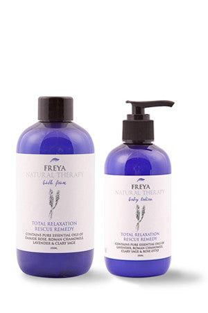Total Relaxation Bath Foam and Body Lotion Gift Set