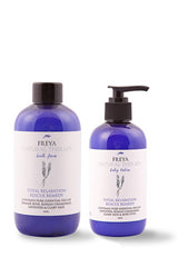 Total Relaxation Bath Foam and Body Lotion gift set